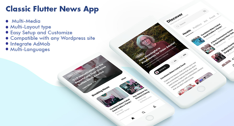 Classic Flutter News App